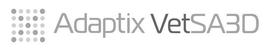 X ADAPTIX VETSA3D trademark