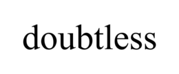 DOUBTLESS trademark