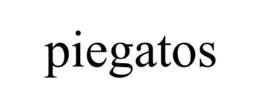 PIEGATOS trademark