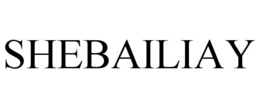 SHEBAILIAY trademark
