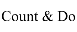COUNT & DO trademark