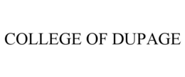 COLLEGE OF DUPAGE trademark