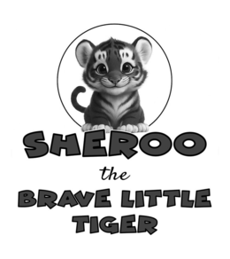 SHEROO THE BRAVE LITTLE TIGER trademark