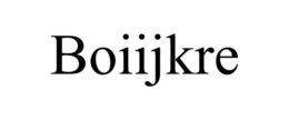BOIIJKRE trademark