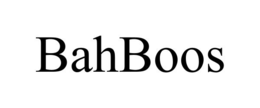 BAHBOOS trademark