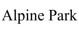 ALPINE PARK trademark