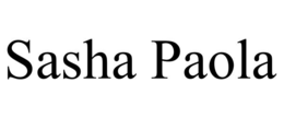 SASHA PAOLA trademark