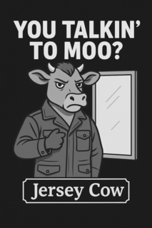 YOU TALKIN' TO MOO? JERSEY COW trademark