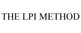 THE LPI METHOD trademark
