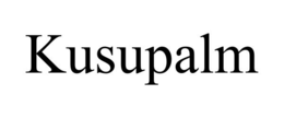 KUSUPALM trademark