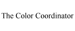 THE COLOR COORDINATOR trademark