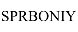 SPRBONIY trademark