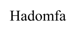 HADOMFA trademark