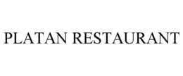 PLATAN RESTAURANT trademark