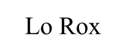 LO ROX trademark