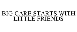 BIG CARE STARTS WITH LITTLE FRIENDS trademark