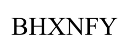 BHXNFY trademark