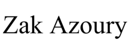 ZAK AZOURY trademark