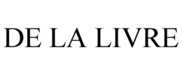 DE LA LIVRE trademark