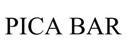 PICA BAR trademark