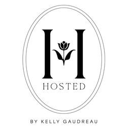 H HOSTED BY KELLY GAUDREAU trademark