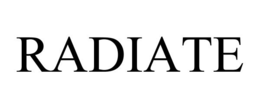 RADIATE trademark