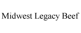 MIDWEST LEGACY BEEF trademark