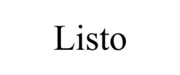 LISTO trademark