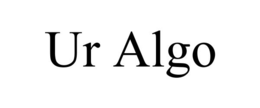 UR ALGO trademark