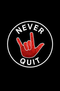 NEVER QUIT trademark