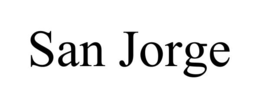 SAN JORGE trademark