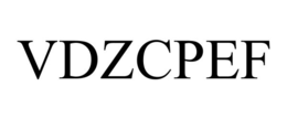 VDZCPEF trademark