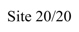 SITE 20/20 trademark