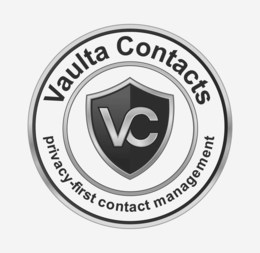 VAULTA CONTACTS VC PRIVACY-FIRST CONTACT MANAGEMENT trademark