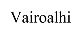 VAIROALHI trademark