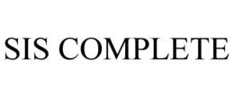 SIS COMPLETE trademark