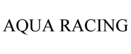 AQUA RACING trademark