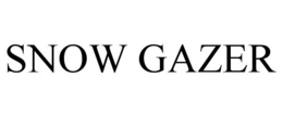 SNOW GAZER trademark