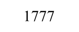 1777 trademark