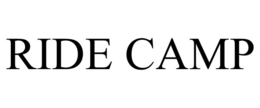 RIDE CAMP trademark