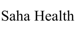 SAHA HEALTH trademark