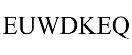 EUWDKEQ trademark