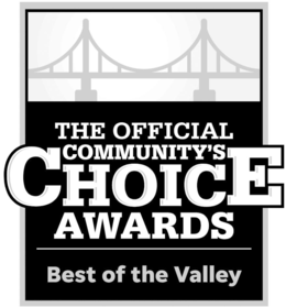 THE OFFICIAL COMMUNITY'S CHOICE AWARDS BEST OF THE VALLEY trademark