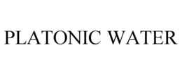 PLATONIC WATER trademark