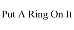 PUT A RING ON IT trademark