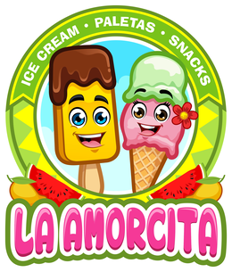 LA AMORCITA ICE CREAM · PALETAS · SNACKS trademark