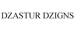 DZASTUR DZIGNS trademark