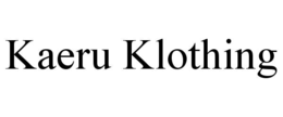 KAERU KLOTHING trademark