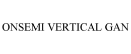 ONSEMI VERTICAL GAN trademark