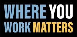 WHERE YOU WORK MATTERS trademark